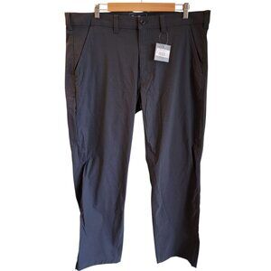 Eddie Bauer Pants Men's 38x30 Gray Blue Storm Horizon Guide Chino Pant NEW